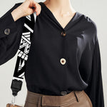 Tribal Maori Polynesian Tattoo Print Bag Strap