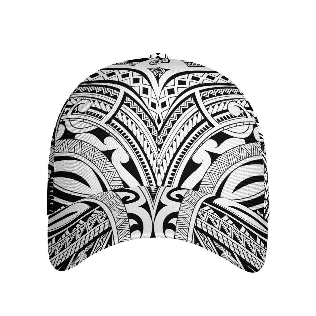 Tribal Maori Polynesian Tattoo Print Baseball Cap