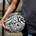 Tribal Maori Polynesian Tattoo Print Basketball