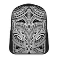 Tribal Maori Polynesian Tattoo Print Casual Backpack