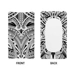 Tribal Maori Polynesian Tattoo Print Changing Pad Cover