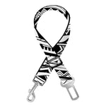 Tribal Maori Polynesian Tattoo Print Dog Seat Belt
