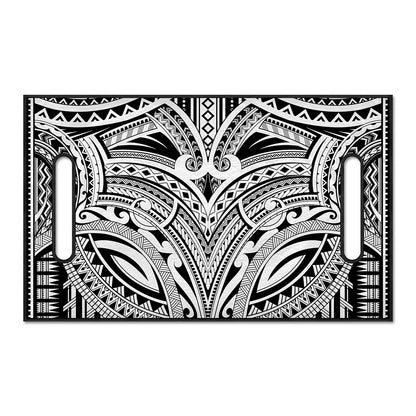Tribal Maori Polynesian Tattoo Print Golf Cart Seat Cover