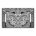 Tribal Maori Polynesian Tattoo Print Golf Cart Seat Cover