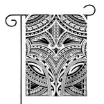 Tribal Maori Polynesian Tattoo Print House Flag