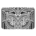 Tribal Maori Polynesian Tattoo Print Indoor Door Mat