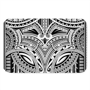 Tribal Maori Polynesian Tattoo Print Indoor Door Mat