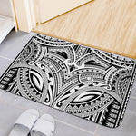 Tribal Maori Polynesian Tattoo Print Indoor Door Mat