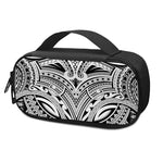 Tribal Maori Polynesian Tattoo Print Insulin Cooler Travel Case