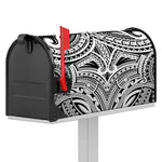 Tribal Maori Polynesian Tattoo Print Mailbox Cover