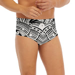 Tribal Maori Polynesian Tattoo Print Men's Briefs