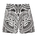 Tribal Maori Polynesian Tattoo Print Men's Swim Trunks
