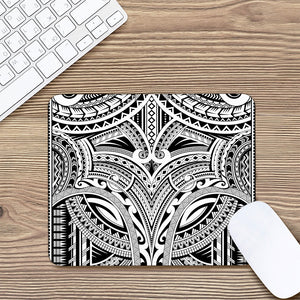 Tribal Maori Polynesian Tattoo Print Mouse Pad