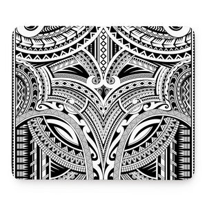 Tribal Maori Polynesian Tattoo Print Mouse Pad