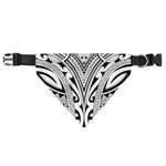 Tribal Maori Polynesian Tattoo Print Over The Collar Dog Bandana
