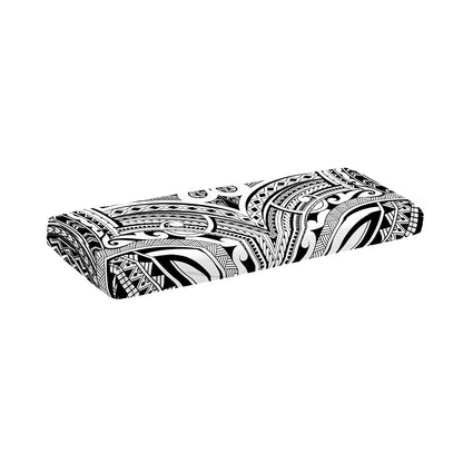 Tribal Maori Polynesian Tattoo Print Piano Keyboard Cover