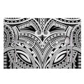 Tribal Maori Polynesian Tattoo Print Placemat