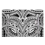 Tribal Maori Polynesian Tattoo Print Placemat