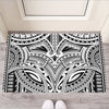 Tribal Maori Polynesian Tattoo Print Rubber Doormat