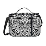 Tribal Maori Polynesian Tattoo Print Shoulder Strap Bible Bag