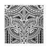 Tribal Maori Polynesian Tattoo Print Silk Bandana