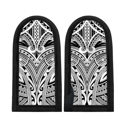 Tribal Maori Polynesian Tattoo Print Skillet Handle Cover