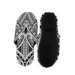 Tribal Maori Polynesian Tattoo Print Slippers