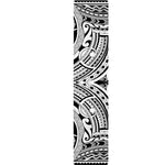 Tribal Maori Polynesian Tattoo Print Table Runner