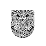 Tribal Maori Polynesian Tattoo Print Toilet Lid Cover