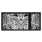 Tribal Maori Polynesian Tattoo Print Trifold Wallet