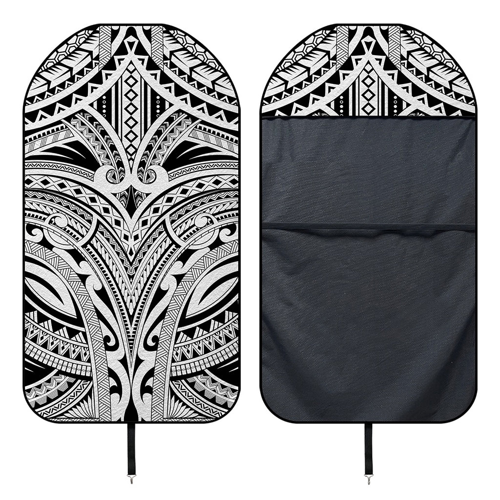 Tribal Maori Polynesian Tattoo Print Waterproof Car Seat Cover
