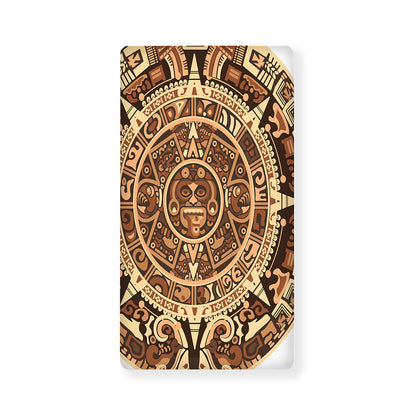 Tribal Maya Calendar Print Baby Crib Sheet