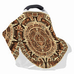 Tribal Maya Calendar Print Baby Seat Cover