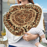 Tribal Maya Calendar Print Baby Seat Cover