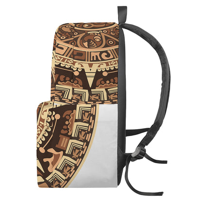 Tribal Maya Calendar Print Backpack
