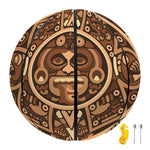Tribal Maya Calendar Print Basketball