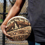 Tribal Maya Calendar Print Basketball