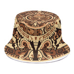 Tribal Maya Calendar Print Bucket Hat