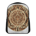 Tribal Maya Calendar Print Casual Backpack