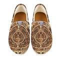 Tribal Maya Calendar Print Casual Shoes