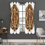Tribal Maya Calendar Print Curtain