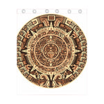 Tribal Maya Calendar Print Curtain