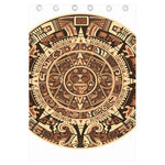 Tribal Maya Calendar Print Curtain