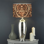 Tribal Maya Calendar Print Drum Lamp Shade