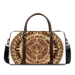 Tribal Maya Calendar Print Duffle Bag