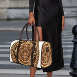Tribal Maya Calendar Print Duffle Bag