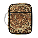 Tribal Maya Calendar Print Front Pocket Bible Bag