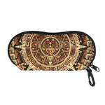 Tribal Maya Calendar Print Glasses Case