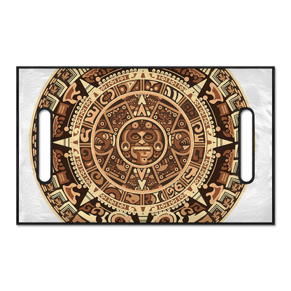 Tribal Maya Calendar Print Golf Cart Seat Cover