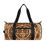 Tribal Maya Calendar Print Gym Bag